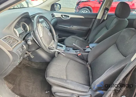 2015 Nissan Sentra S z USA, uszkodzony, nr VIN 3N1AB7AP1FY289846